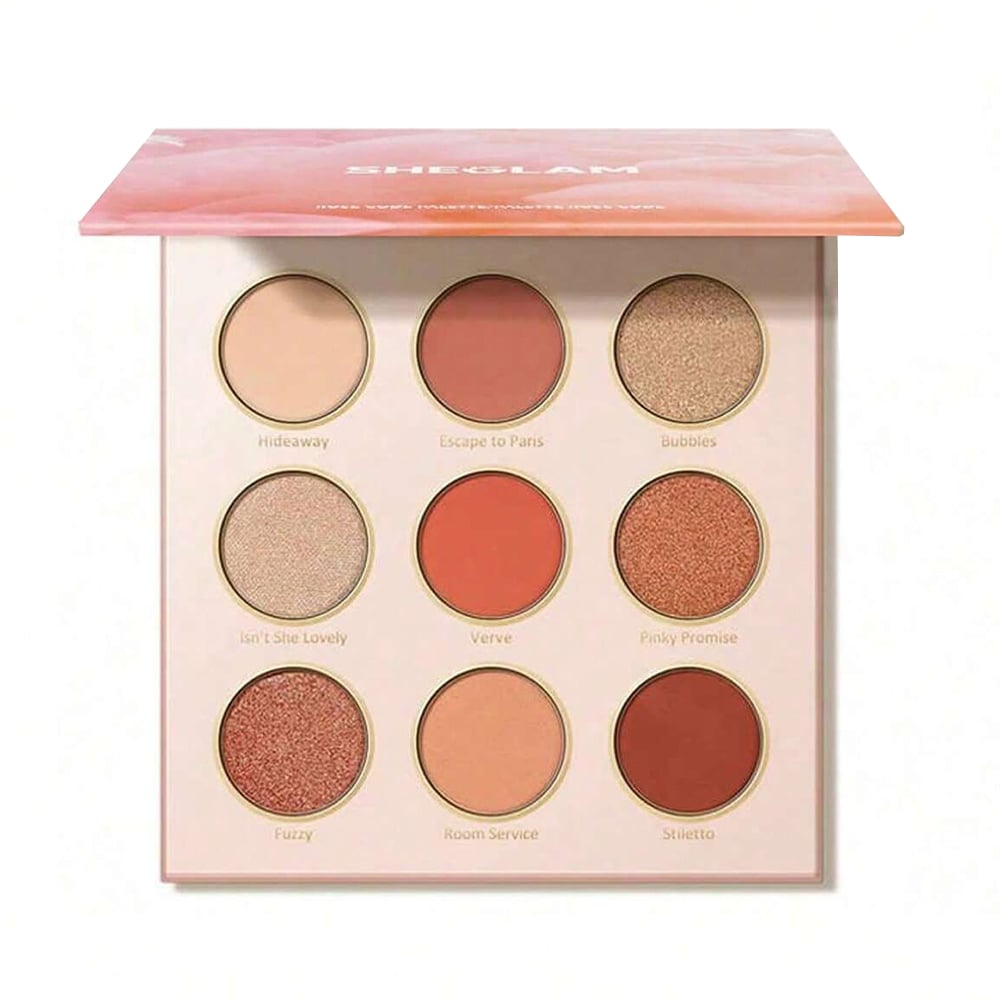 Палетка тіней для повік Sheglam Eyeshadow Palette, Rose Code, 10 г
